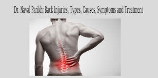 Dr. Naval Parikh: Back Injuries, Types, Causes, Symptoms and Treatment