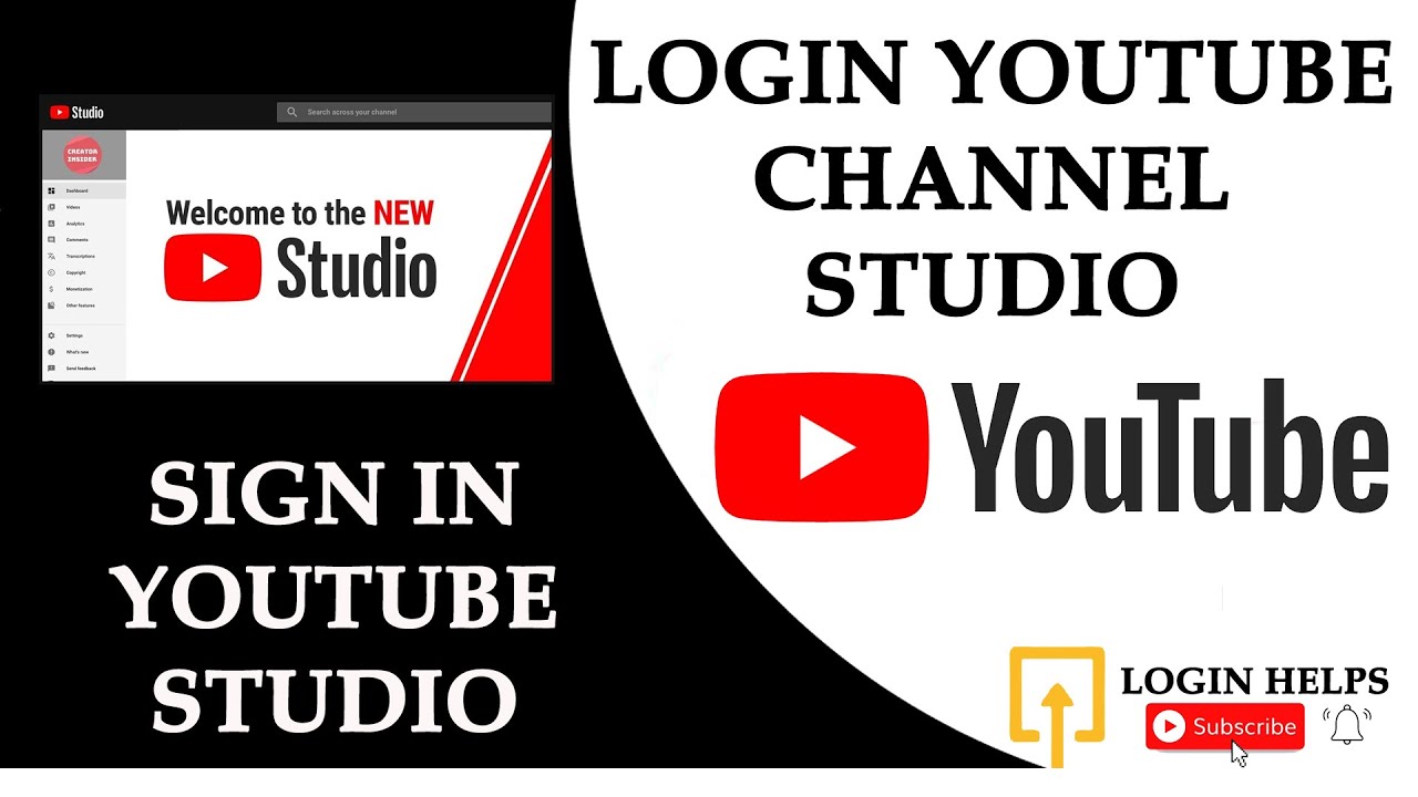 YouTube Studio Login Getting Started