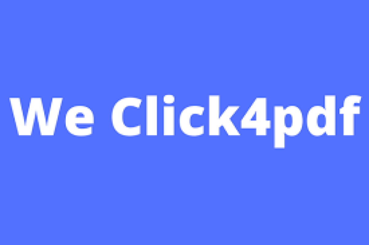 WeClick4PDF: Your Ultimate PDF Solution